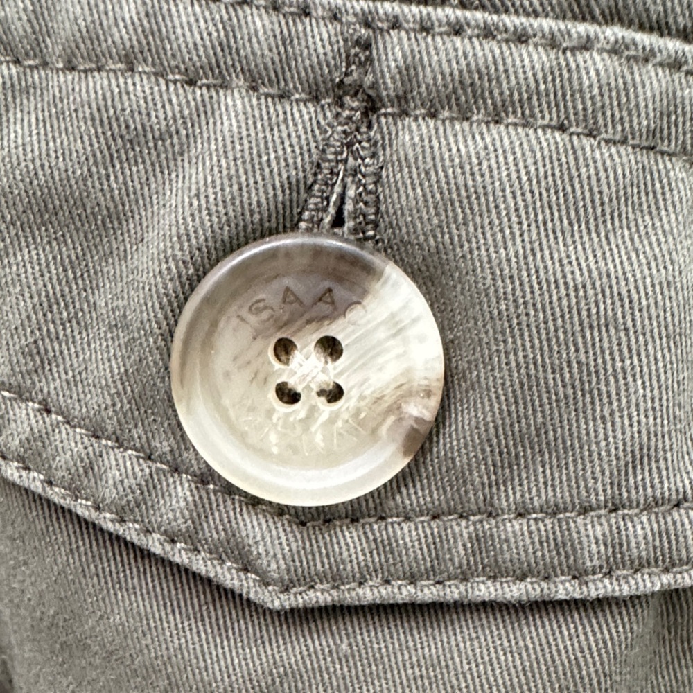 Isaac Mizrahi X Target Collared Utility Button Do… - image 4